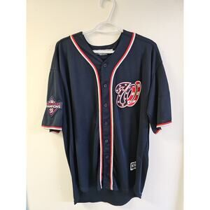 Juan Soto 2019 Washington Nationals Majestic MLB Jersey Size XL World Series